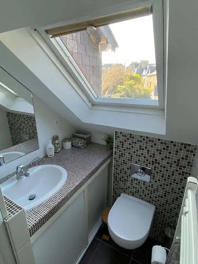 T2 - T3 Vue Exceptionnelle - Centre Ville De Dinard Appartement